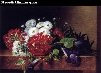 unknow artist Floral, beautiful classical still life of flowers.036
